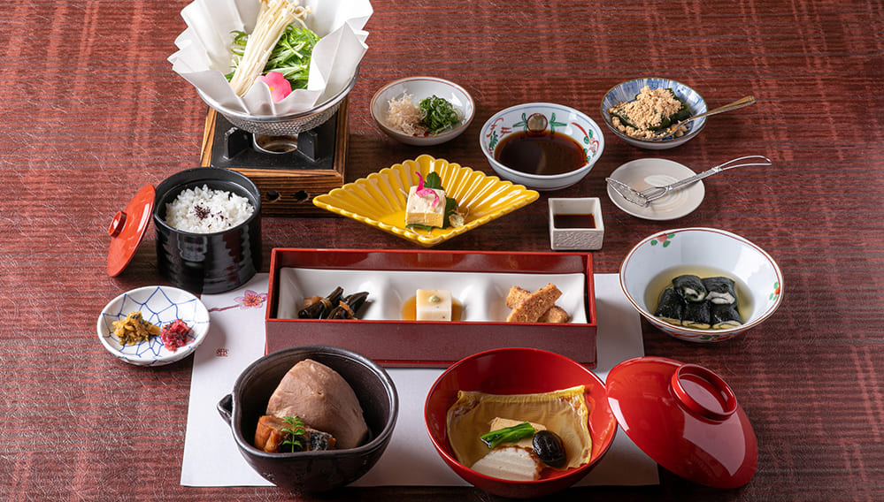 いもぼう湯豆腐セット